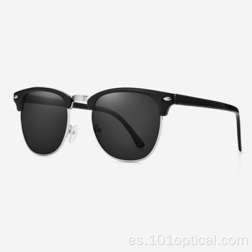 Gafas de sol cuadradas Clubmaster para mujer y hombre